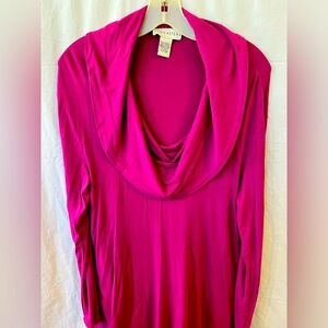Purple Cowl Neck Tunic by Doncaster